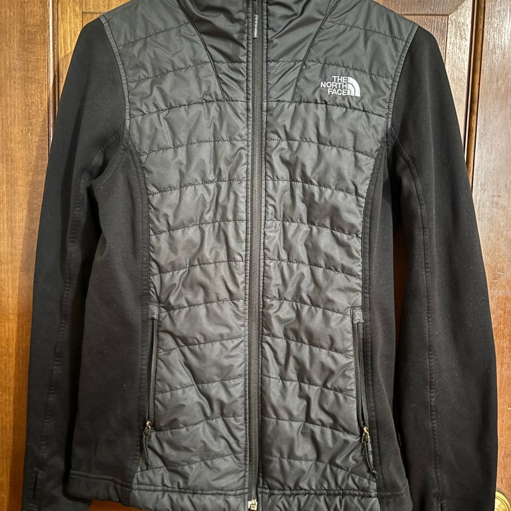 The North Face Women's Quilted Black Ski Jacket